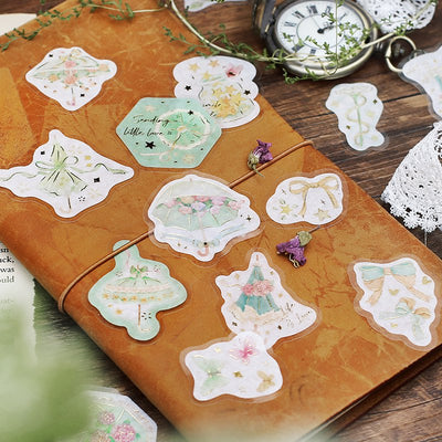 BGM Gold Foil Washi Sticker Flakes - Umbrella