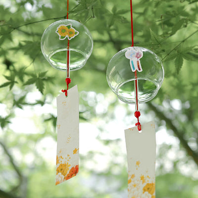 BGM Summer Limited Edition Gold Foil Sticker Flakes - Wind Chimes