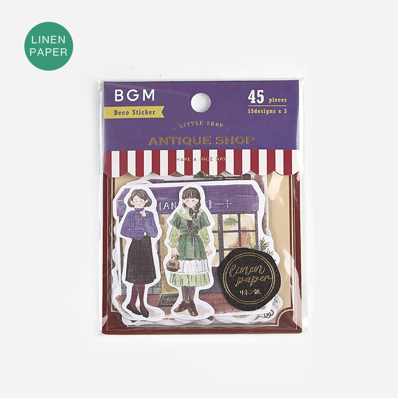 BGM Little Shop Sticker Flakes - Antique Shop BS-LS007