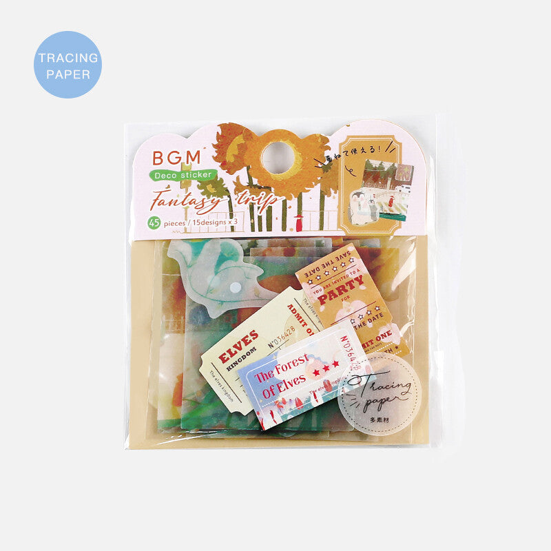 BGM Fantasy Trip Sticker Flakes - Spirit BS-TF010
