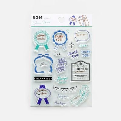 BGM Clear Stamp Set - Gift Wrapping BT-CS058