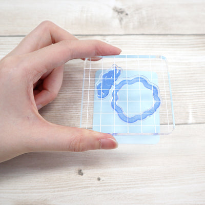 World Craft Grid Acrylic Block for Clear Stamps