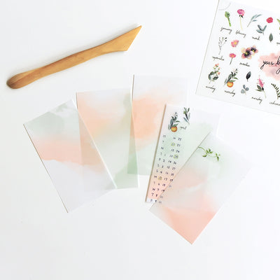 MU tracing paper pack #9 - Fruity green scent DTP009