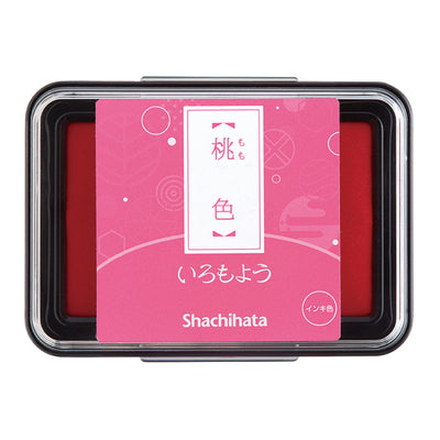 Shachihata Iromoyo Ink Pad - Peach (桃色) HAC-1-LP