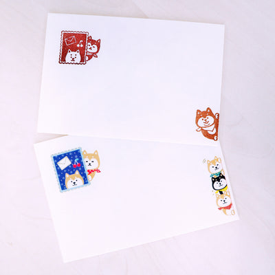 World Craft Gold Foil Washi Sticker Flakes - Shiba Dog
