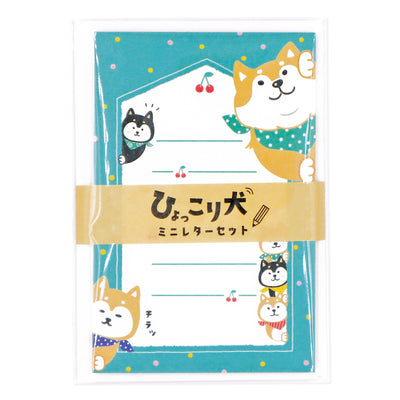 World Craft Mini Letter Set - Shiba Dog HYLE-001