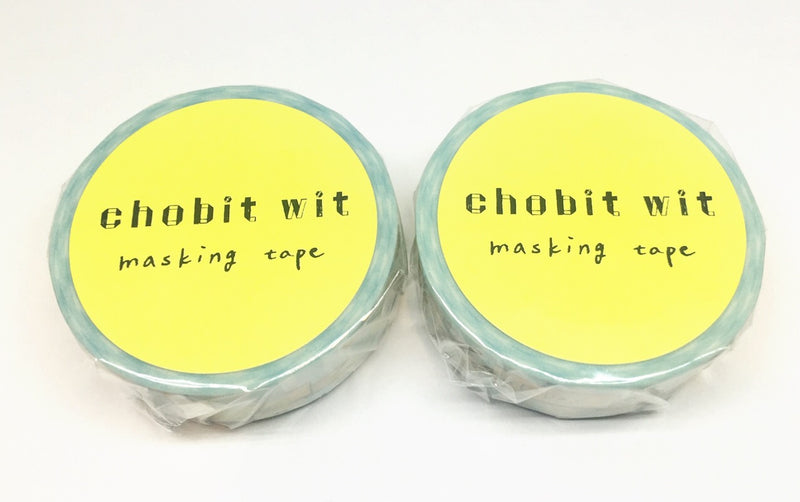 Green Flash chobit wit - Home party washi tape CW-127