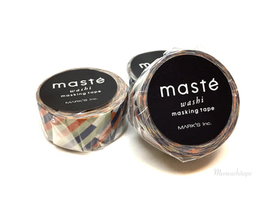 Mark's maste MULTI - Navy multi-stripe washi tape