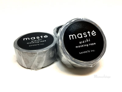 Mark's maste BASIC - Silver and white dots washi tape