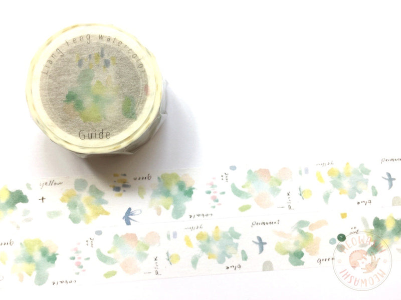 Liang Feng Watercolor Guide Vol.2 washi tape - Spring MTW-LF070
