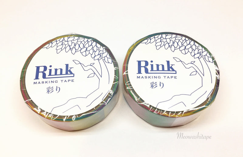 Rink color collection - Color fragments washi tape