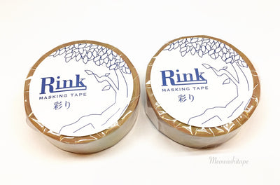 Rink color collection - Ujikintoki washi tape