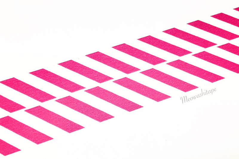 Kamoi mt deco 2017ss - stripe magenta washi tape