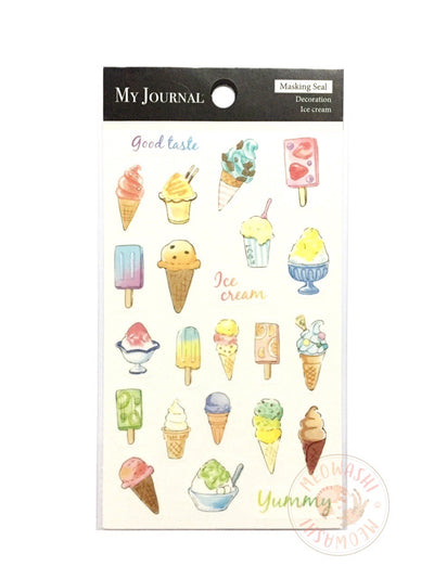 Pine Book my journal sticker - Ice cream