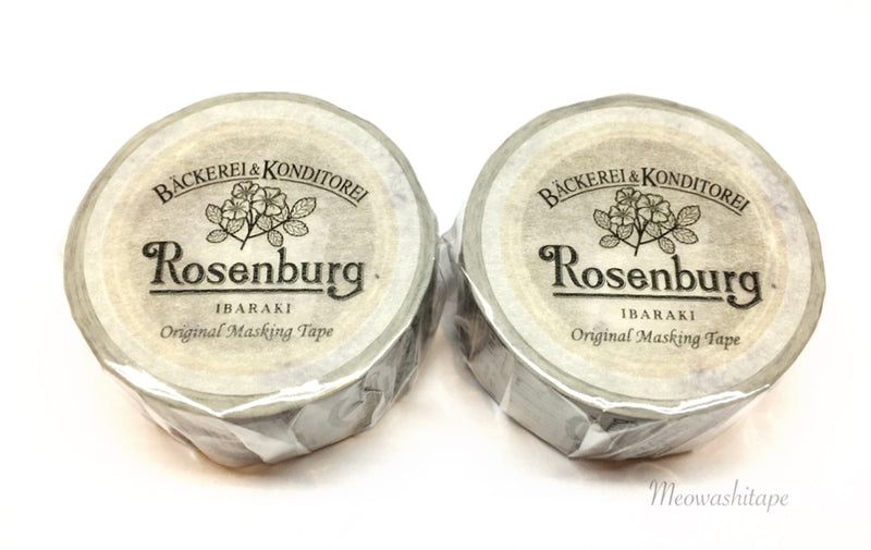 Sunny Sunday - Rosenburg white washi tape