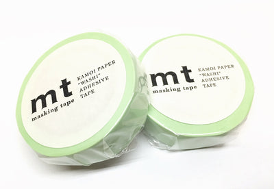 Kamoi mt basic color - pastel green washi tape