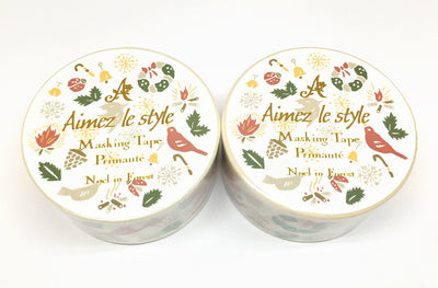 Aimez le style middle - Noel in forest washi tape E04550