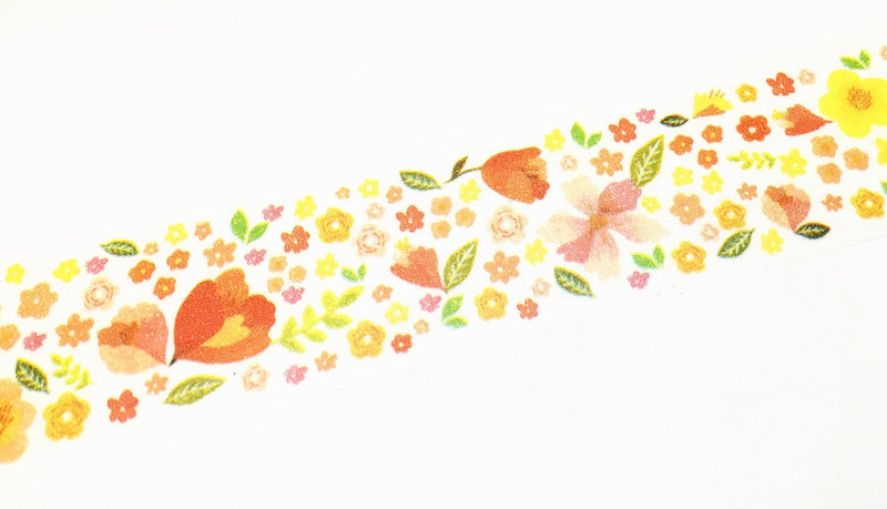Aimez le style middle - Casual flower washi tape E04772