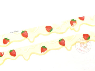 Mind Wave - Strawberry and condensed milk die cut washi tape 94819