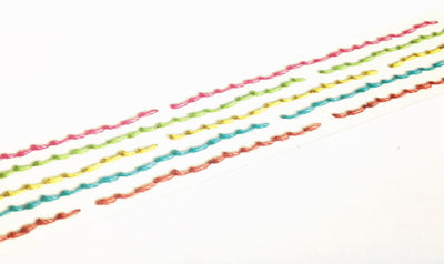 Kamoi mt for pack - stitches washi tape