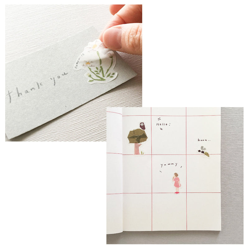 SAIEN x Miki Tamura Washi Sticker - Tea Time