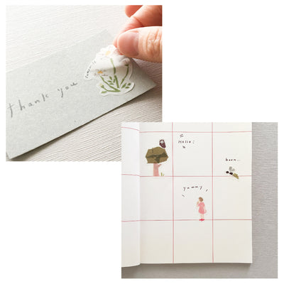 SAIEN x Miki Tamura Washi Sticker - Wildflower