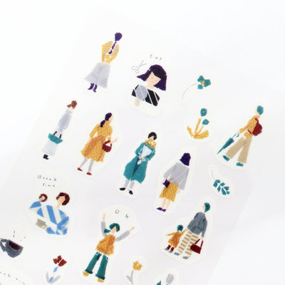 SAIEN x Miki Tamura Washi Sticker - People J-264