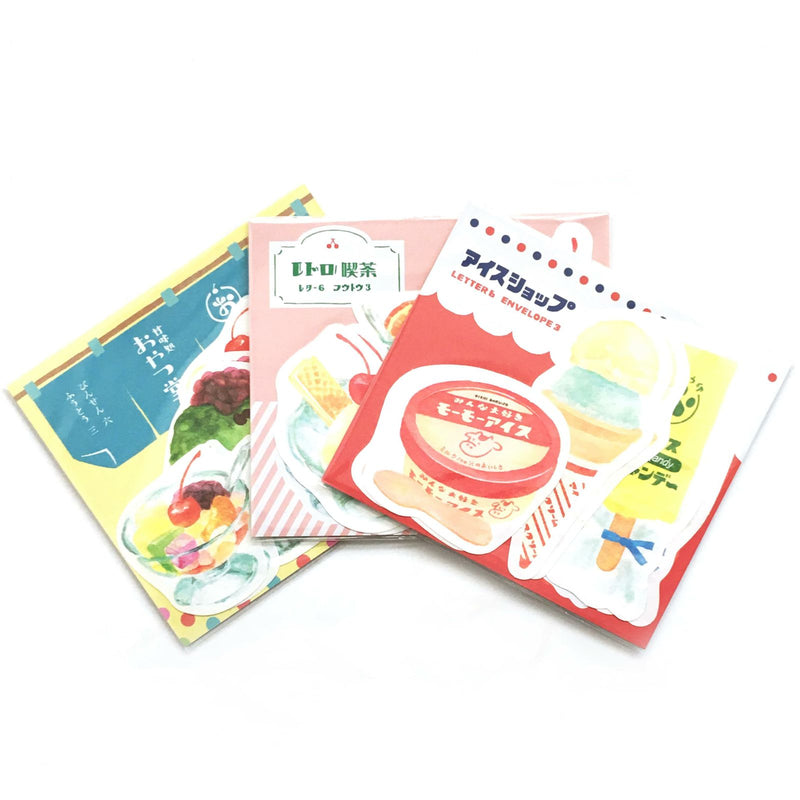 Furukawashiko Summer Limited Edition Letter Set - Ice Cream Shop