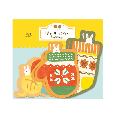 Furukawashiko Winter Limited Edition Letter Set - Knitting LT586