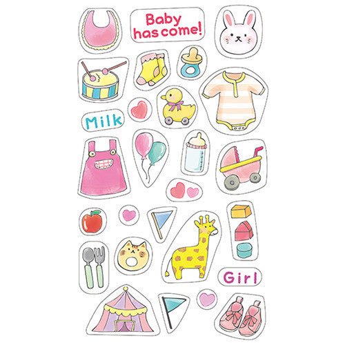 Pine Book my journal sticker - Baby girl MJ00139