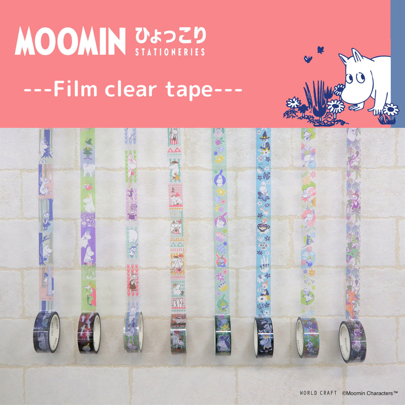 World Craft x Moomin Clear PET Tape (MOFM15-011)