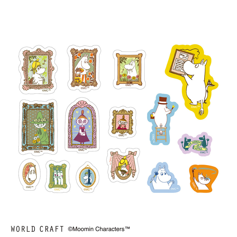 World Craft x Moomin Washi Sticker Flakes (MOFS-009)
