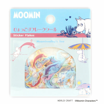 World Craft x Moomin Washi Sticker Flakes (MOFS-011)