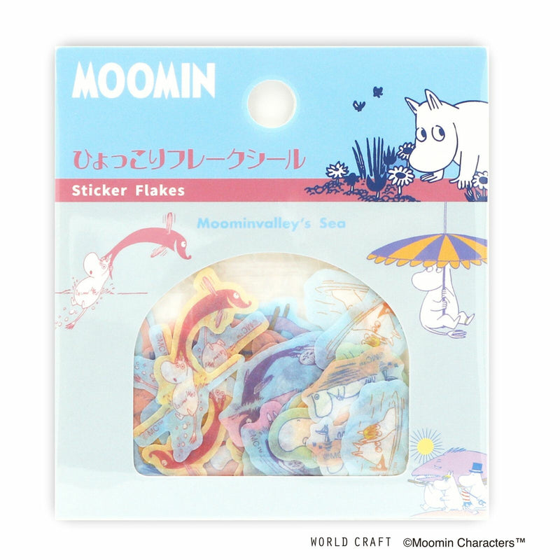 World Craft x Moomin Washi Sticker Flakes (MOFS-011)