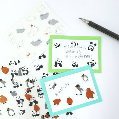 World Craft Panda Washi Sticker Flakes