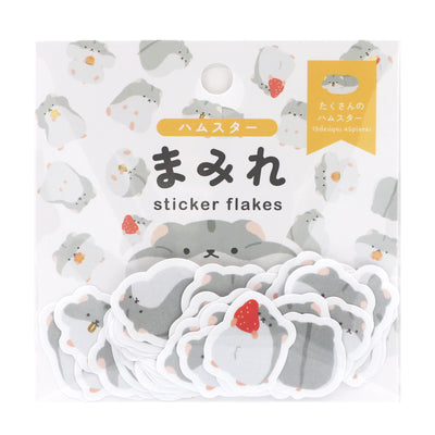 World Craft Hamster Washi Sticker Flakes MRFS-006