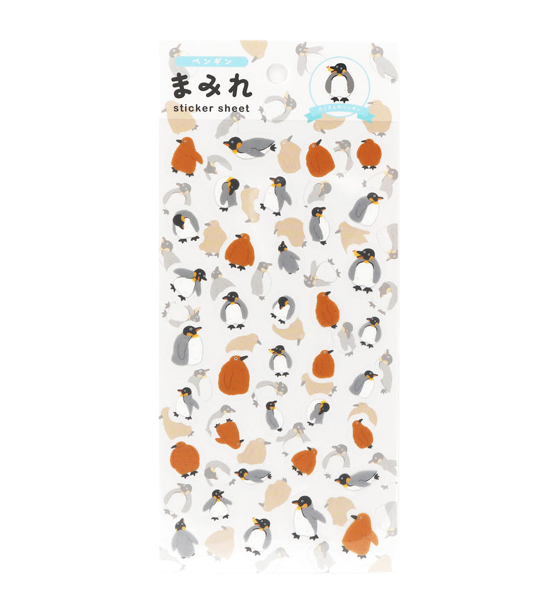 World Craft Penguin Clear Sticker MRSE-007