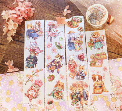 Maruco Art - Date with Cherry Blossoms Washi Tape MA10065