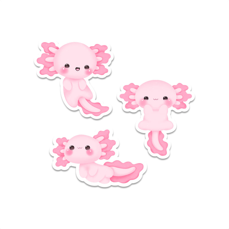 Meowashi Studio - Axolotl Holographic Sticker