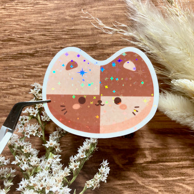 Meowashi Studio - Cat Cookies Holographic Sticker