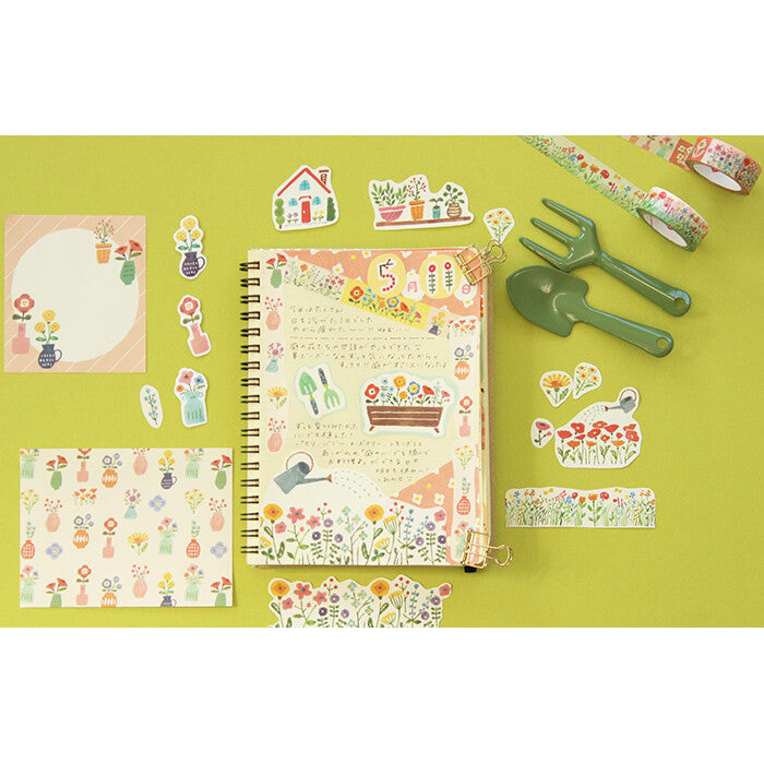 Furukawashiko watashi-biyori choki choki paper pack - Garden