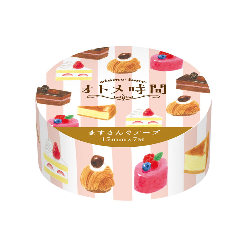 Furukawashiko Tea Time Washi Tape - Cake QMT71