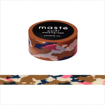 Mark's maste MULTI - Camel camouflage washi tape